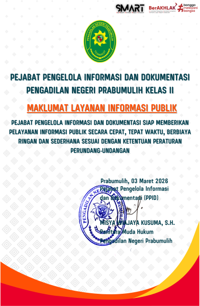 MAKLUMAT LAYANAN INFORMASI PUBLIK PEJABAT PENGELOLA INFORMASI DAN DOKUMENTASI SIAP MEMBERIKAN PELAYANAN INFORMASI PUBLIK SECARA CEPAT, TEPAT WAKTU, BERBIAYA RINGAN DAN SEDERHANA SESUAI DENGAN KETE.png